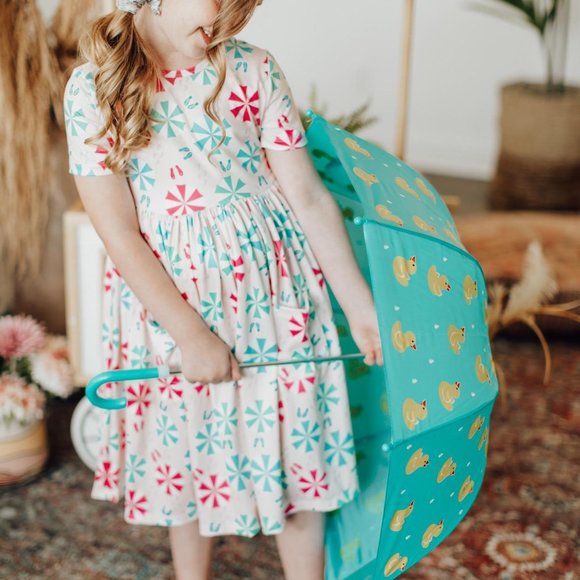 Mila & Rose Toes In The Sand Pocket Twirl Dress - Picture 2 of 3